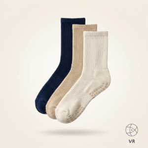 Grip Crew Socks — 3 Pack
